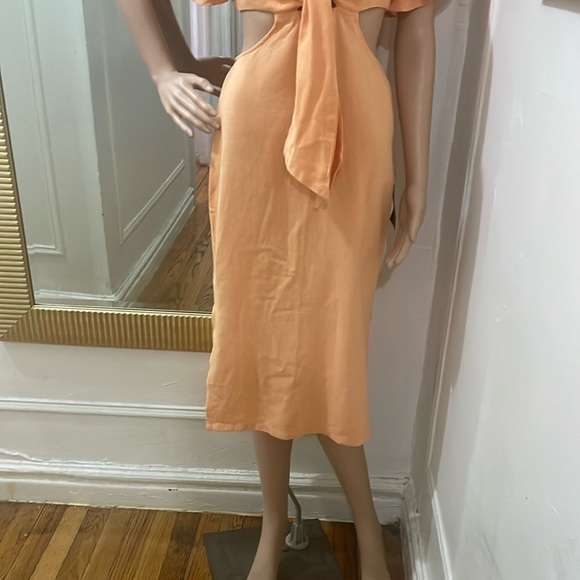 Lulus Orange Dress - Picture 8 of 14